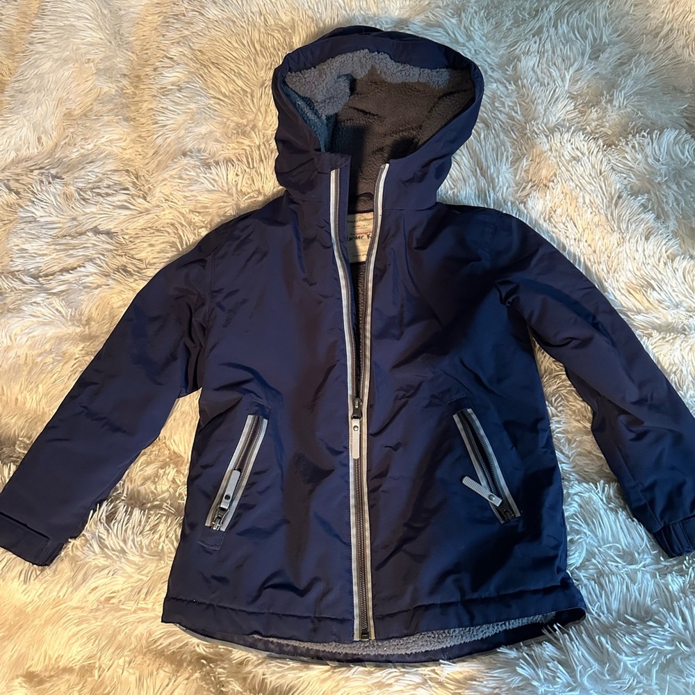 Hanna Andersson boy’s navy jacket